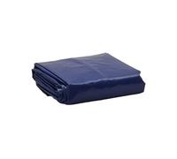 Bâche, Couverture de Toit avec Oeillets Métalliques, Bâche de Protection Résistante aux UV Jardin Extérieur, Bleu 5x6 156063