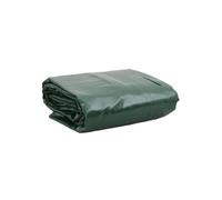 vidaXL Bâche, Couverture de Toit Résistante aux UV, Bâche de Protection pour Meuble de Jardin Remorque Voiture Extérieur, Vert 3x4 m 650 g/m²