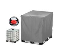 Bâche Couverture Réservoir pour réservoir IBC 300L/600L/800L/1000L,Capôt de Protection Container Citerne Eau,Couvercle de Cuve avec Ouverture sur Le Dessus,210 Tissu Oxford, Anti-UV Anti-Pluie