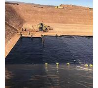 Bâche de bassin en EPDM noire - Bâche imperméable et résistante aux intempéries pour étangs à poissons et piscines extérieures, durable et flexible, idéale pour l'aménagement paysager et les projets