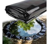 Bâche de Bassin étang à carpes koï 2x2 3x4 6x1 8x5 10x7m Liners étang Flexible 0.12mm Doublure D'étang Résistante À L'humidité pour Bassin Koi Cascades d'eau et Baies(3x5.0M)
