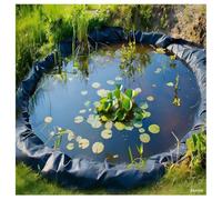 Bâche de bassin flexible - Membrane résistante aux UV pour piscine de jardin - Facile à couper et résistante à la culture - Idéale pour l'aquaculture et la construction paysagère (8 x 6 m)