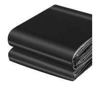 Bâche de bassin imperméable en polyéthylène haute densité renforcée - 3 x 5 m, 6 x 8 m, 7 x 12 m, 10 x 15 m - Membrane pliable et résistante à l'humidité pour piscine, étang naturel et isolation de
