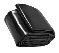 Bâche de bassin noire robuste pour piscines à poissons - Membrane flexible et imperméable pour bassin de jardin pour bassins d'eau d'arrière-cour