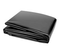 Bâche de bassin robuste - 2 x 3 m, 4 x 5 m, 5 x 6 m, 6 x 7 m, 8 x 12 m, 10 x 15 m, membrane de jardin pliable pour doublure d'étang, sous-couche préformée, noir 2 x 10 m