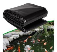 Bâche de bassin robuste imperméable 3 x 4 m, 4 x 6 m, 5 x 8 m, 7 x 10 m, membrane de piscine de jardin, revêtement d'étang en PEHD durable, feuille de polyéthylène à membrane résistante à l'humidité(6