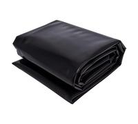Bâche de bassin robuste noire 6 x 7 m - Membrane flexible en polyéthylène haute densité imperméable pour étangs de jardin, étangs, étangs de jardin, résistant aux UV et durable, divers 2 x 2 m, 3 x 5