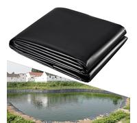 Bâche de bassin robuste noire portable multifonctionnelle résistante aux UV, idéale pour les jardins serres et les plans d'eau 200 x 300 cm