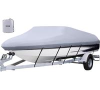 Bâche de bateau VEVOR 210D Oxford tissé anti-UV | Longueur 609-670 cm | Bâche de bateau étanche avec corde et sac de rangement | Boat Cover protège contre toutes sortes d'influences environnementales