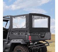 Bâche De Benne Arrière en PVC 600D avec Fenêtres Transparentes Et Résistante À l'eau pour Can Am Defender HD5, HD7, HD8, HD9 HD10 Max