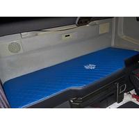 BÂCHE DE BENNE compatible avec VOLVO FH4, FH5 - CUIR ÉCOLOGIQUE - Bleu