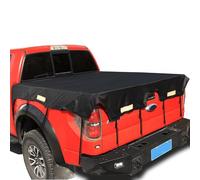 Bâche de Benne en Tissu Oxford camionnette pour Toyota Hilux Vigo 4 Portes 2004-2015, avec Sangles Élastiques Protection Extérieure Couverture Utilitai,Normal-B L199*w185