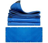Bâche de Camion 2x2.5 m 500g/m² Bâche Imperméable, Indéchirable et Multi-Usage avec Œillets en Métal pour Remorque, Camionnette, Bateau, Jardin, Bois, Foin LXX94W, Bleu