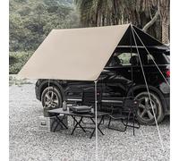 Bâche de Camping (6 m²) for protéger du Soleil et de la Pluie, auvent de Voiture avec Ventouse for activités de Plein air (Camping, Pique-Nique, pêche, Voyage)