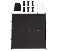 Bâche de Camping,Auvent Anti-UV | Équipement De Survie avec Sac De Rangement Toile De Pluie pour Randonnée Extérieure Parc Hamac Plage Activités