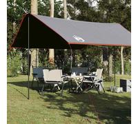 Bâche de camping bleu 430x380x210 cm imperméable bâche vidaXL