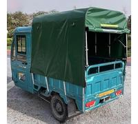 Bâche de Chargement Réglable for Tricycle Électrique - Auvent Imperméable Anti-Pluie Anti-poussière avec Cadre Télescopique, Protection Tout Temps for Triporteur(160x110cm/63.0x43.3 in)
