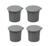 Bâche de clôture de piscine - 4 pièces - En silicone - Résistante aux intempéries - Pour clôture de piscine - Pour sol de terrasse et extérieur lors des installations de barrières