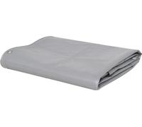 Bâche de couverture 650 g/m² 5 x 6 m Gris