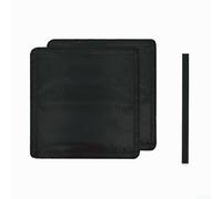 Bâche de fenêtre de toit pour camping-car avec système de sangles intégré pour une fixation sûre à 35,6 x 35,6 cm pour cadres de fenêtre de toit sans perçage ni adhésif