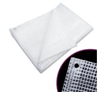 vidaXL Bâche de gaze 140 g/m² 8x10 m Blanc