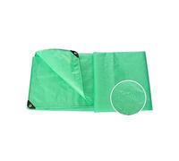 Bâche de jardin imperméable 3,8 x 7,8 m avec œillets 180 g/m² en polyéthylène indéchirable pour meubles d'extérieur, grill, piscine, trampoline, protection contre la pluie