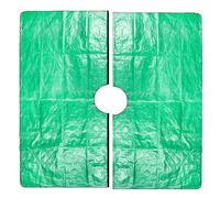 Bâche De Jardinage Polyvalente - Bâche de Protection avec Ouverture de 30 cm | Bâche d'Élagage Imperméable à 4 Anneaux d'angle pour Potager, Pelouse, Serre, Fruits, Camping et Extérieur