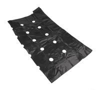 Bâche de paillage perforée en polyéthylène pour parterres de jardin et parcelles de ferme avec espaces de plantation préformés de 40 mm pour faciliter l'établissement et la croissance des cultures (10