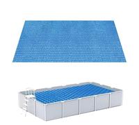 Bâche de Piscine - Couverture Solaire Isolante et Pliable,Film À Bulles Isolant pour Piscine | pour Utilisation Estivale par Temps Chaud Maison Vacances Jardin Cour Hôtel Resort