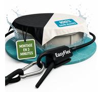 Bâche de Piscine en Film d’Ensilage Premium 7x4 m avec Fermeture EasyFlex® | Couverture Opaque Anti-algues | Bâche d’Hiver & d’été résistante aux déchirures pour piscines 620 x 320 cm