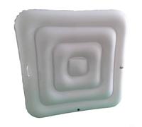 Bâche de piscine gonflable de 130 cm pour réduire le gain de chaleur et la perte de chaleur, offrant un contrôle efficace de la température de l'eau et une protection contre les débris et la pluie