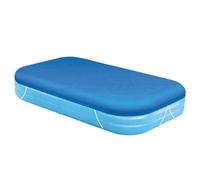 Bâche de piscine gonflable rectangulaire pour piscine familiale 120 x 72 pouces | Protection imperméable pour piscine familiale avec structure en me