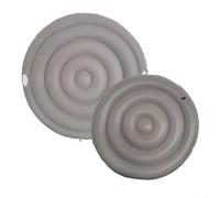 Bâche de piscine gonflable ronde avec isolation à économie d'énergie et PVC résistant aux UV, conçue pour protéger des débris et réduire les besoins de chauffage (165 cm avec h)