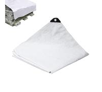 Bâche De Piscine,Protection Anti-UV - Bâche De Sécurité Piscine Imperméable Double Face avec Œillets Renforcés,pour Pluie, Gel, Jardin, Camping, Bateau, Camping-Car