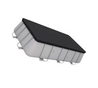 Bâche de piscine rectangulaire super coupe-vent fabriquée à partir de tissu résistant à la déchirure longue durée pour une utilisation en extérieur piscines au sol