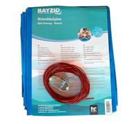 Bâche de piscine robuste, ronde, diamètre 4,8 m, 200 g/m², bâche d'été et d'hiver pour piscines rondes jusqu'à 4 m de diamètre, bâche d'hiver pour piscine pour une protection toute l'année