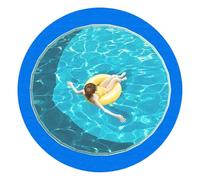 Bâche de piscine ronde - Couverture anti-crevaison en tissu épais épais pour la famille - Couverture de piscine imperméable pour l'extérieur et le jardin