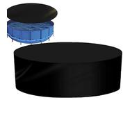 Bâche de piscine ronde - Housse de protection ronde pour | Bâche imperméable à l'eau | Housses solaires adaptées pour l'extérieur au sol spa protection contre le chauffage anti-poussière