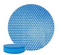 Bâche de Piscine Ronde - Housse Ronde Anti-Poussière pour Spa | Couvercle Protecteur pour Spa Résistant aux Déchirures pour Usage en Jardin et Arrière-Cour d'Extérieur