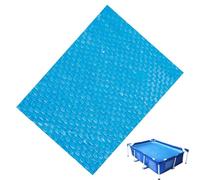 Bâche de piscine solaire ronde rectangulaire réutilisable imperméable pliable protection UV bulle film d'isolation thermique pour jacuzzi