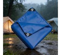 Bâche de Protection 1.4 x 3 m Imperméable et Résistante, Anti UV, PVC Bâche de Camion avec Oeillets, Épaisse et Durable pour Jardin, Tonnelle, Camping, Abri de Jardin, Bleu
