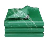 Bâche de Protection 1.5 x 2.5 m Bâche avec Œillets - Anti UV - Toile de Protection en PE Renforcée avec Corde, Auvent Pliable pour Extérieur Meubles de Jardin Tente, Vert
