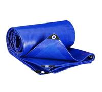 Bâche de Protection 1.7 x 1.8 m Imperméable et Indéchirable avec Œillets Bâche Industrielle pour Bois, Jardin, Toiture, Piscine, Bleu