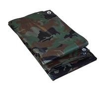 Bâche de protection 100g avec œillets - Camouflage Camouflage 6m x 8m