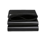 Bâche de Protection 140 x 220 cm Résistante Aux Déchirures UV Intempéries Bâche Multi-Usage avec Coins Renforcés et Œillets pour Meubles de Jardin Bois Piscine Trampoline, Noir