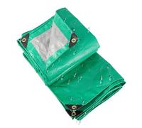 Bâche de Protection 140 x 550 cm Revêtue des Deux Côtés Résistante Au Gel à La Moisissure Stabilisée Ultra Lourde Cover All Bâche à Oeillets pour Camping Meubles, Vert