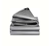 Bâche de Protection 160 x 170 cm Imperméable Résistante Aux Déchirures Bâche de Camion Étanche & Indéchirable pour Exterieur, Jardin, Tonnelle, Camping, Meubles, Argent