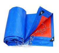 Bâche de Protection 160 x 170 cm Polyéthylène 120G M² Imperméable Bâche Étanche Renforcée, Légères, Multi-Usages pour Meubles de Jardin Bois Piscine, Bleu