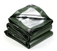 Bâche de Protection 160 x 170 cm Polyéthylène 120G M² Imperméable Bâche Étanche Renforcée, Légères, Multi-Usages pour Meubles de Jardin Bois Piscine, Vert