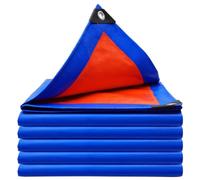 Bâche de Protection 160 x 170 cm Polyéthylène 120G M² Imperméable Bâche Top Line Renforcée, Légères, Multi-Usages pour Meubles de Jardin Bois Piscine, Bleu